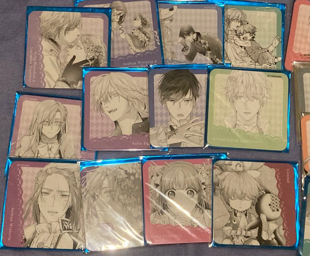 悪役令嬢は溺愛ルートに入りました⁉︎ カフェ コースター コンプ28枚 サフィア