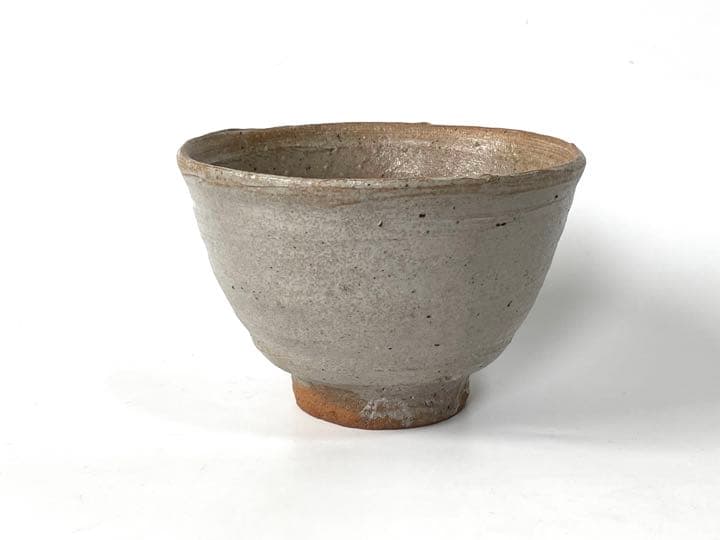 陶芸家　作家物　西岡小十　絵唐津　茶碗　抹茶碗　共箱　木賊文　古唐津　最晩年作