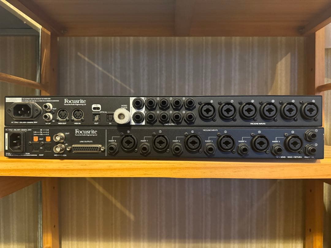 Focusrite Clarett 8Pre USB のみ