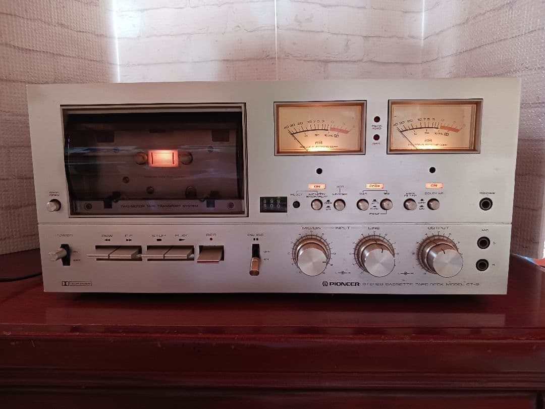 パイオニア カセットテープデッキ CT -9