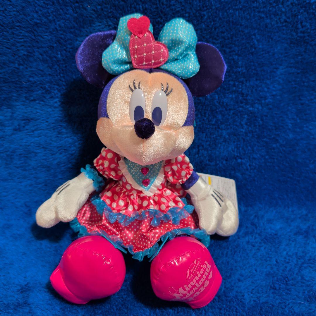ミニー　ミッキー　プルート　ぬいぐるみ　ぬいぐるみバッジ　 パルパルーザ