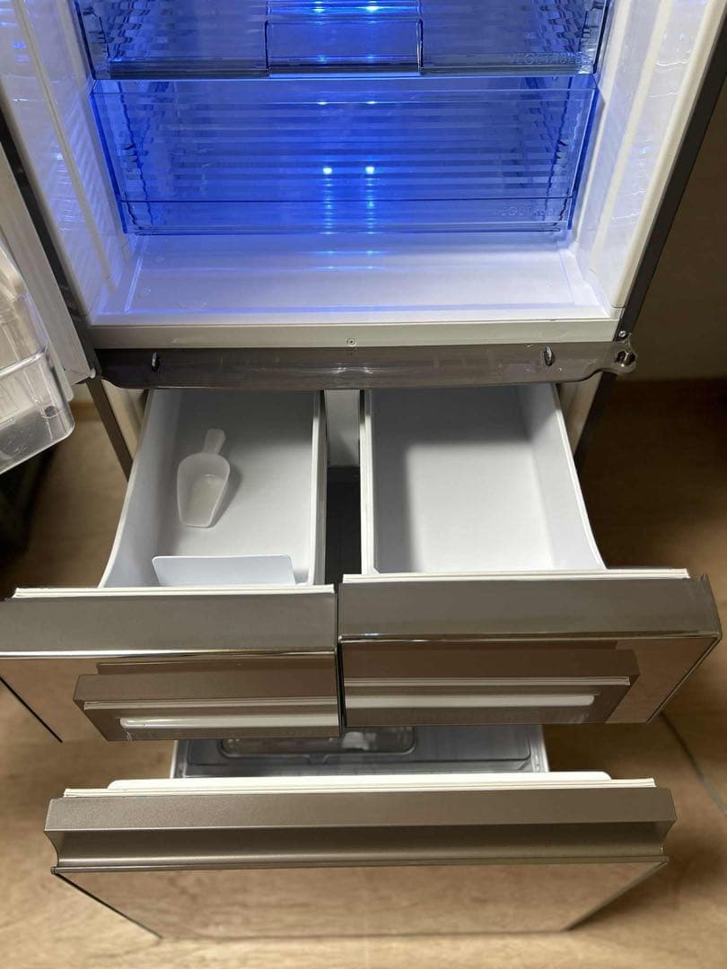 シャープ 冷蔵庫 大型415ℓ 4ドア 左右開き