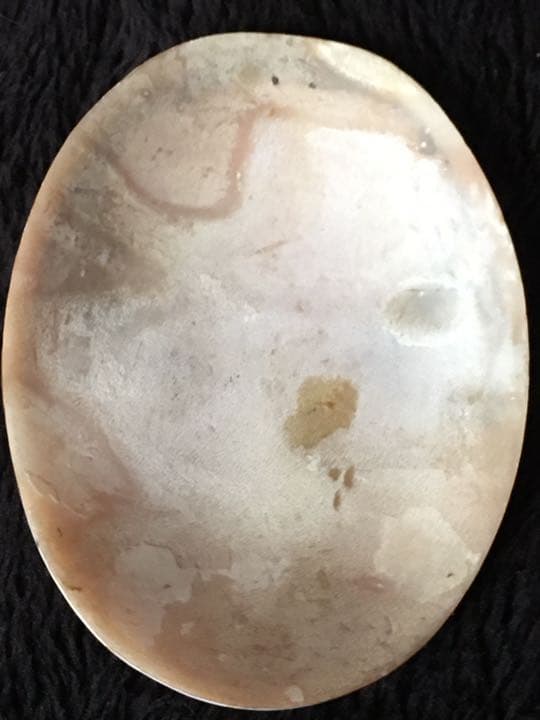 シェル三層カメオSOL チロ・ソルヴィーノ作ルース