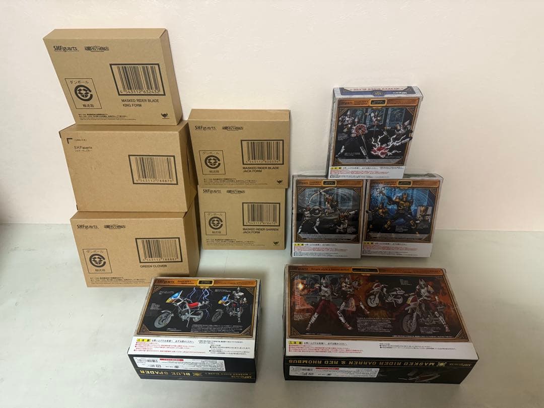 S.H.Figuarts 仮面ライダーブレイドシリーズ 10種　フィギュアーツ