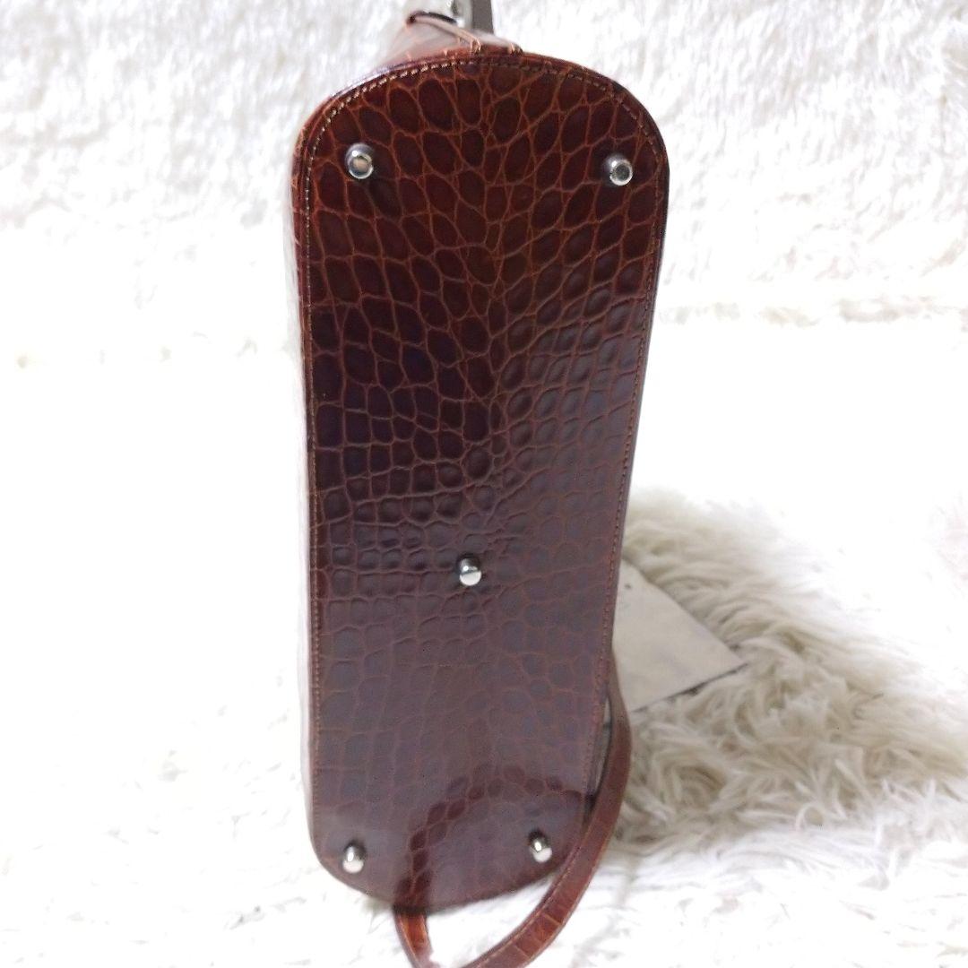 ジャンニ・ヴェルサーチ 型押 バンド、ショルダーバッグ 斜掛け