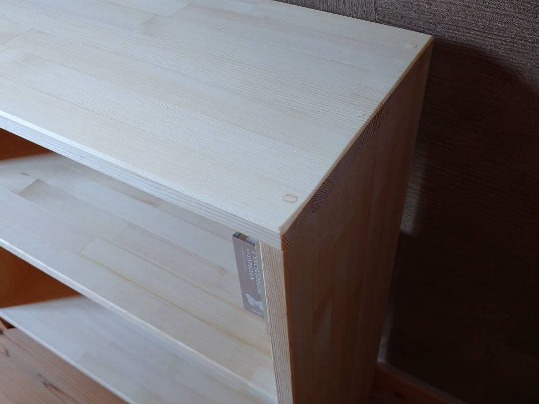 【送料無料】天然無垢材　北欧風　オープンシェルフ　飾り棚　　収納ラック