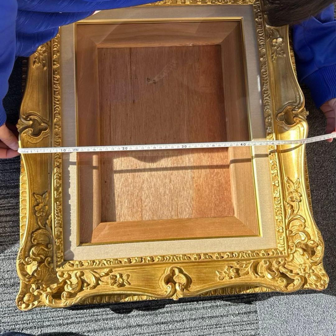 ゴールド額縁　約50cm×60cm