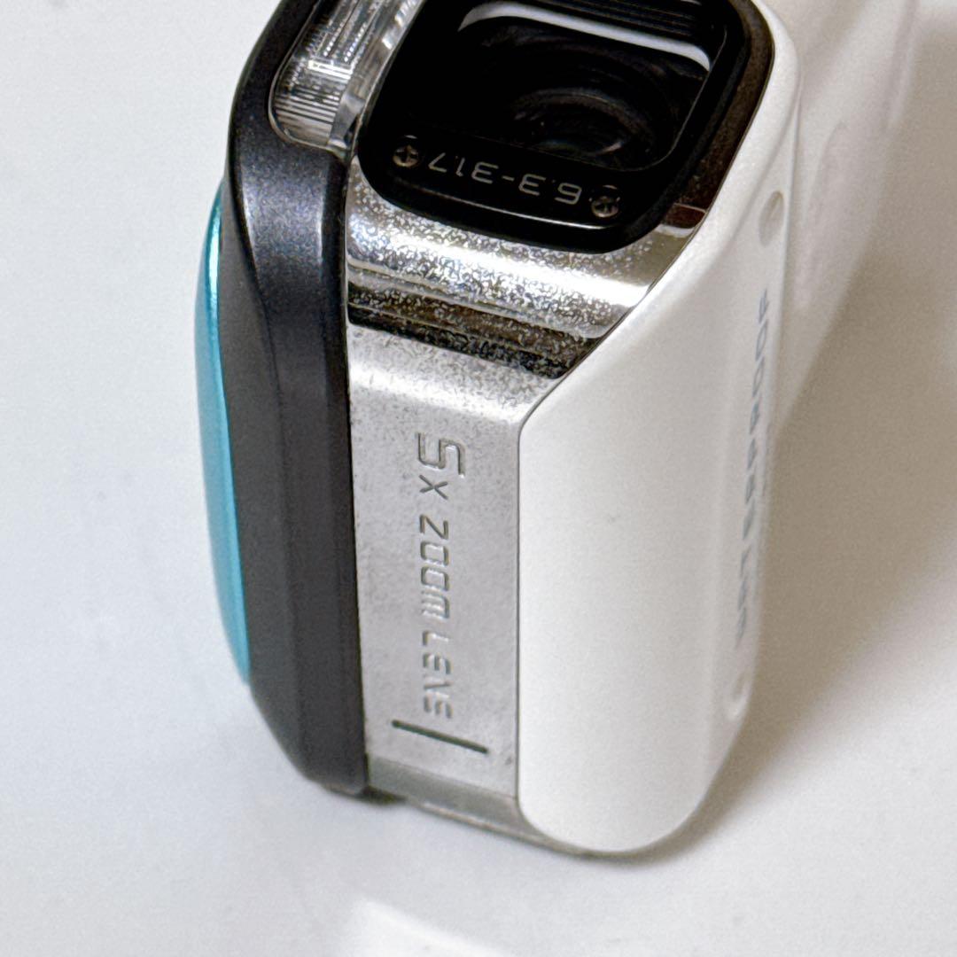 【美品】SANYO サンヨー ビデオカメラ Xacti DMX-CA65 ブルー