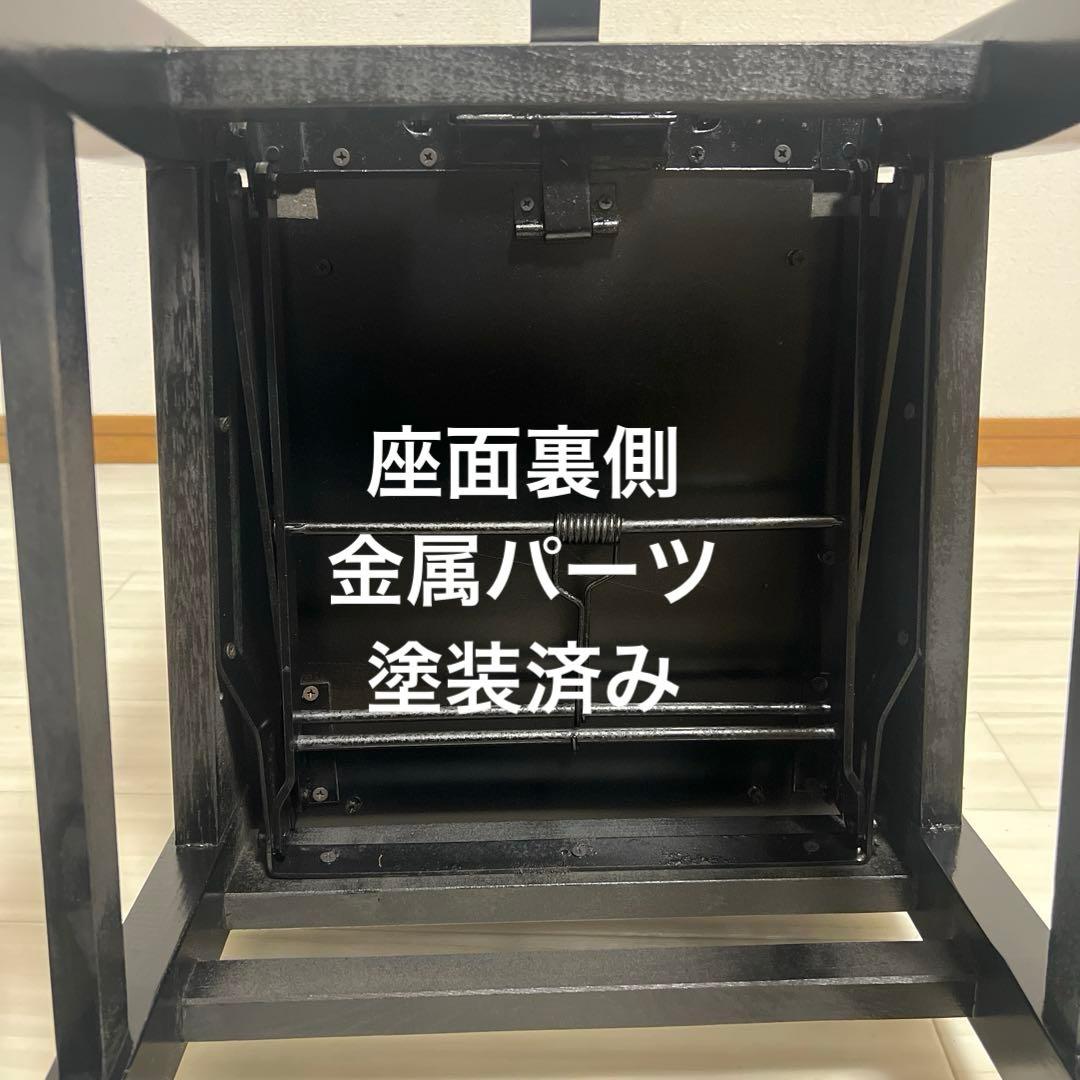 【中古リニューアル】背付ピアノ椅子(全国送料込み)トムソン椅子