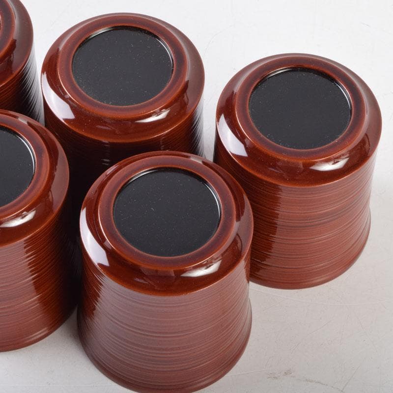 ジャンジャンブル 　慶峯造　南天蒔絵　御箸洗　五客　共箱　C　8791