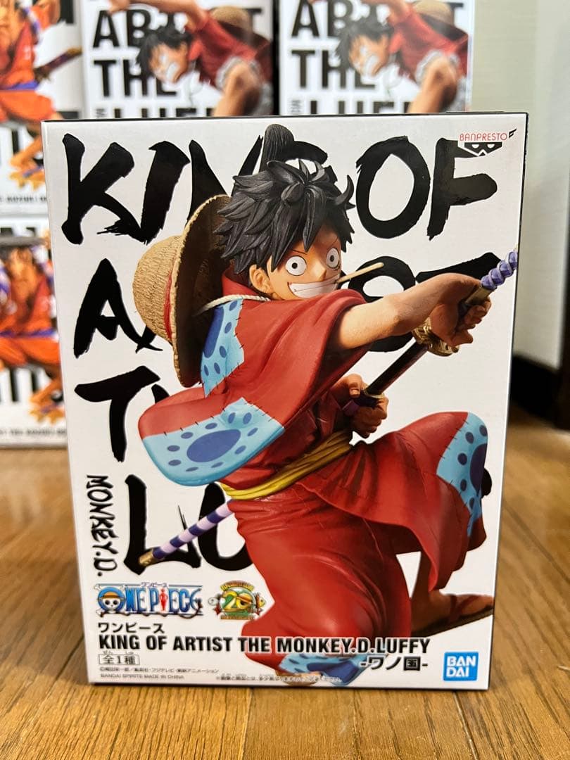 12個 ワンピース KING OF ARTIST ルフィ 光月おでん フィギュア