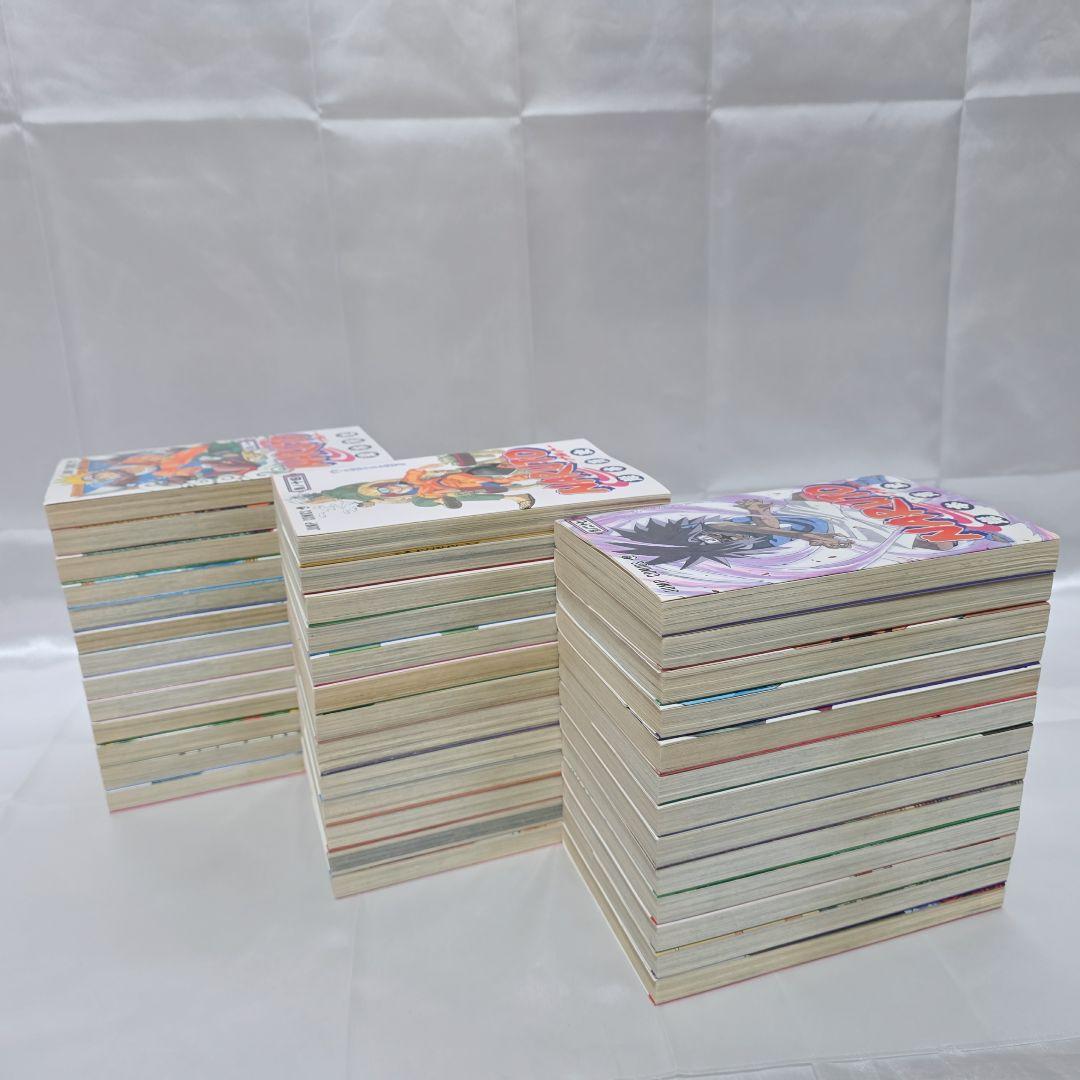 NARUTO 全72巻[完]+関連本12冊セット全巻簡易クリーニング済み/N01