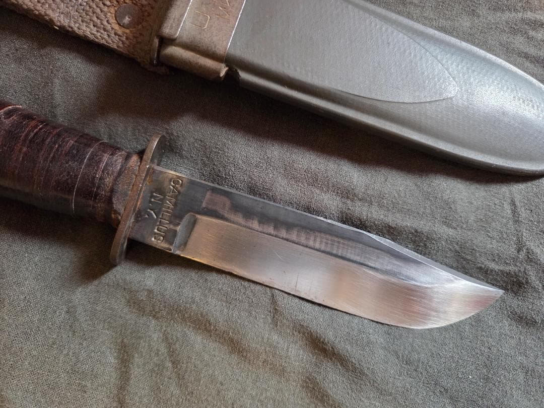 カミラス　USN Mark 1ナイフ　ベトナム戦争　アウトドア　　米軍放出品