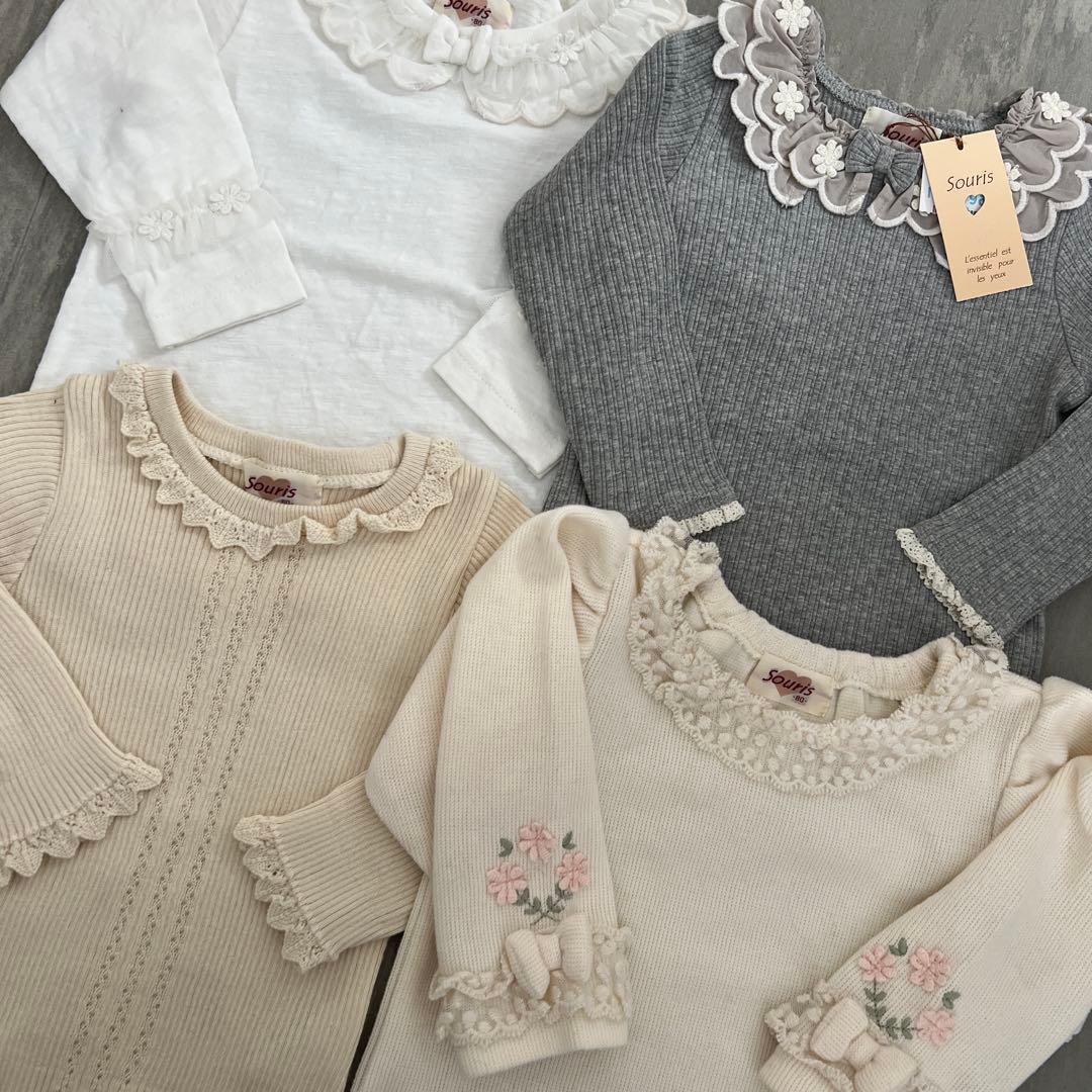 新品含 Souris スーリー インナー まとめ売り おまけあり 80cm