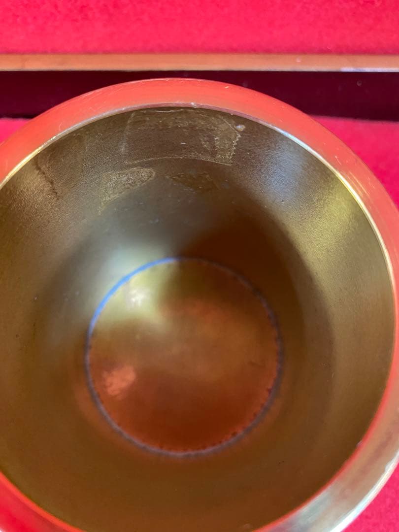 彫金彫　鉛筆立て