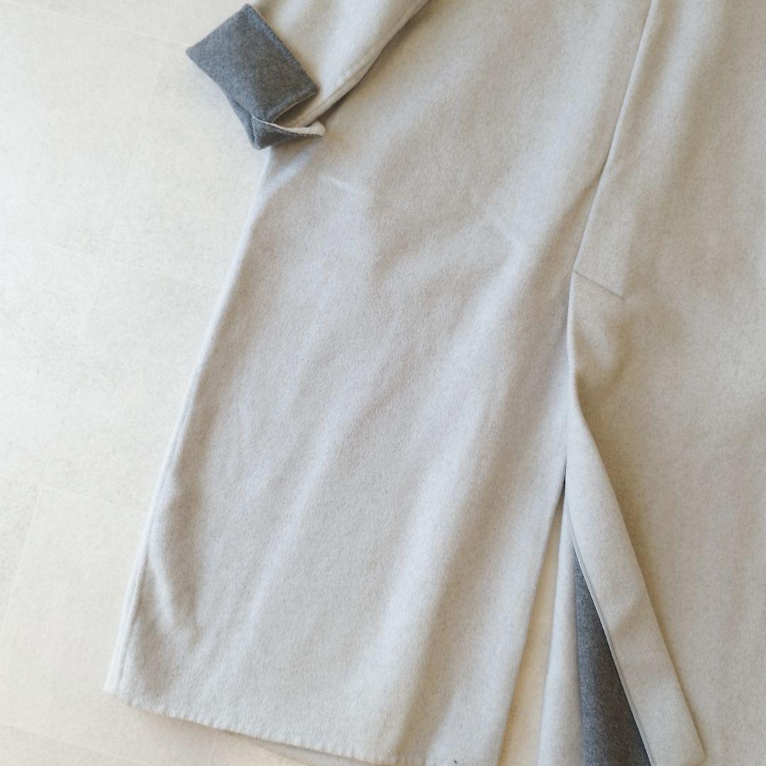 Dia grande様✨エンフォルド チェスターコート バイカラー ライトグレー
