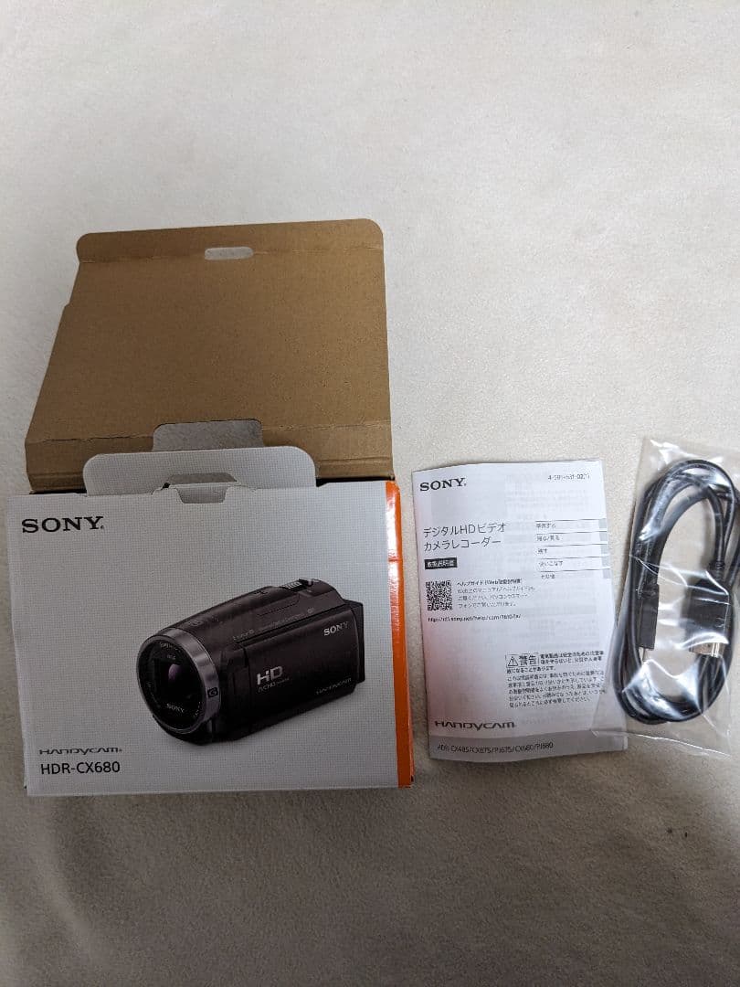 SONYハンディカムHDR-CX680