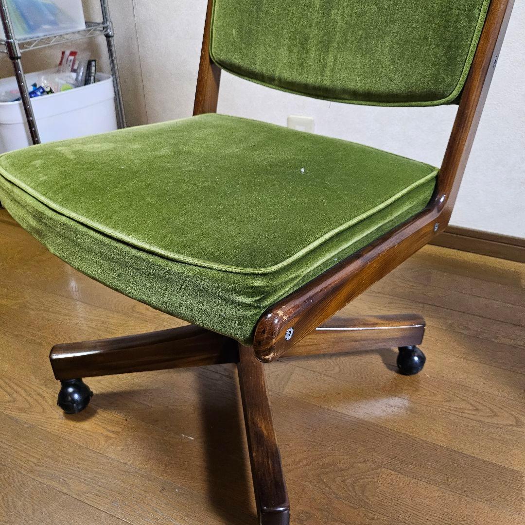 カリモク コロニアルチェア karimoku デスクチェア イス　キャスター