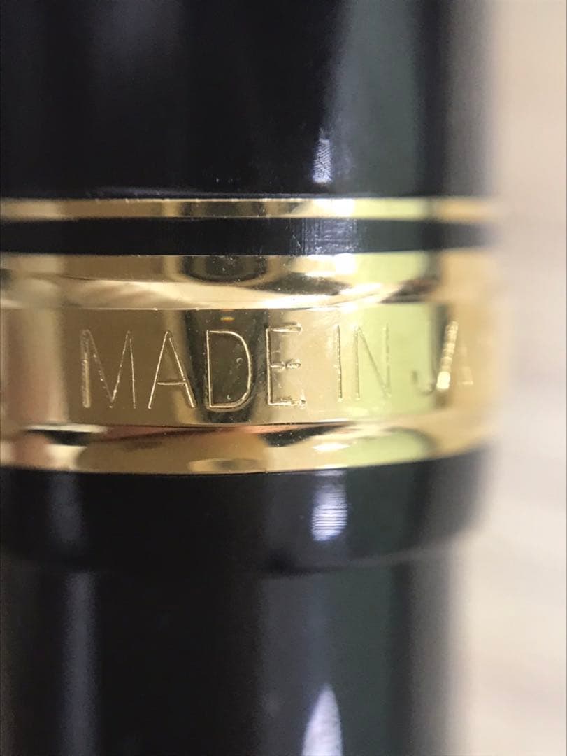 K14ペン先の黒い万年筆 2本セット