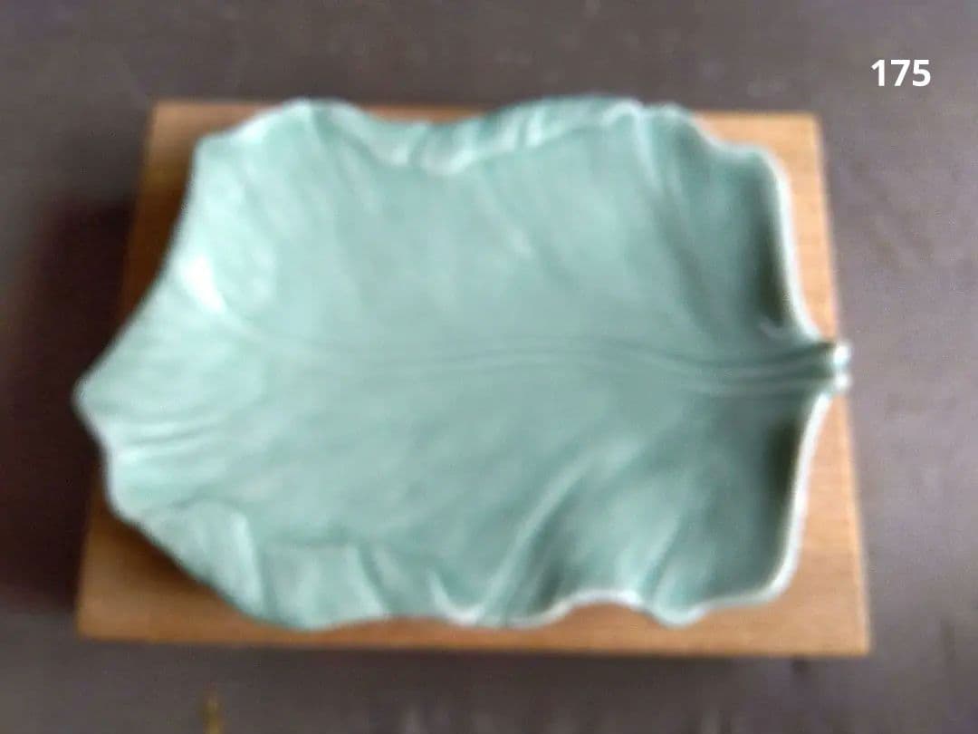 骨董　砧青磁　菓子皿