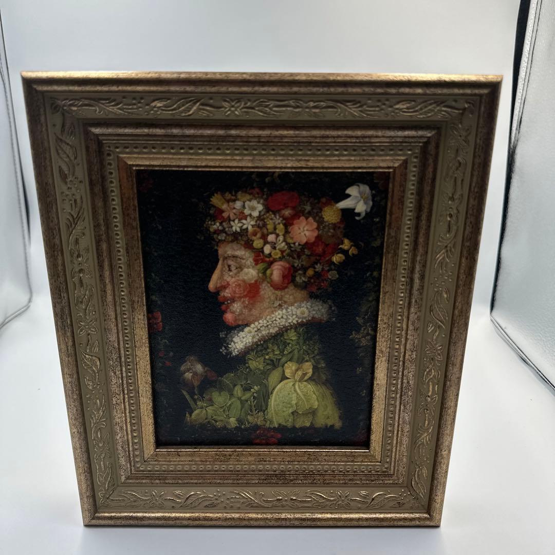 ジョゼッペ・アルチンボルド•ジュゼッペの春　1573年作品　ルーブル美術館