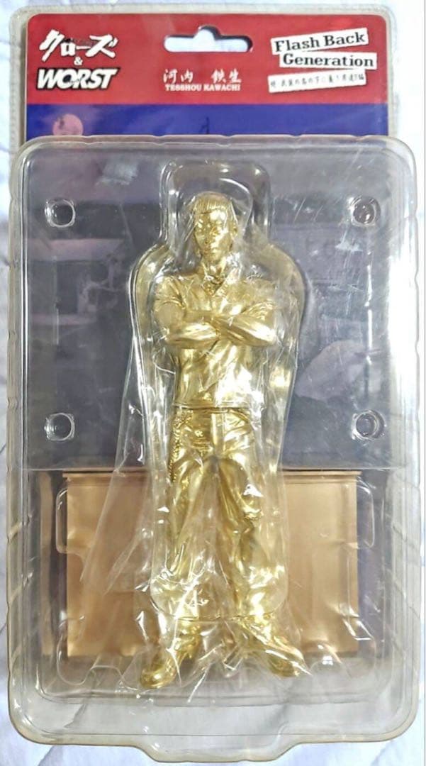 クローズ & WORST FBG 河内鉄生 金メッキ フィギュア 非売品