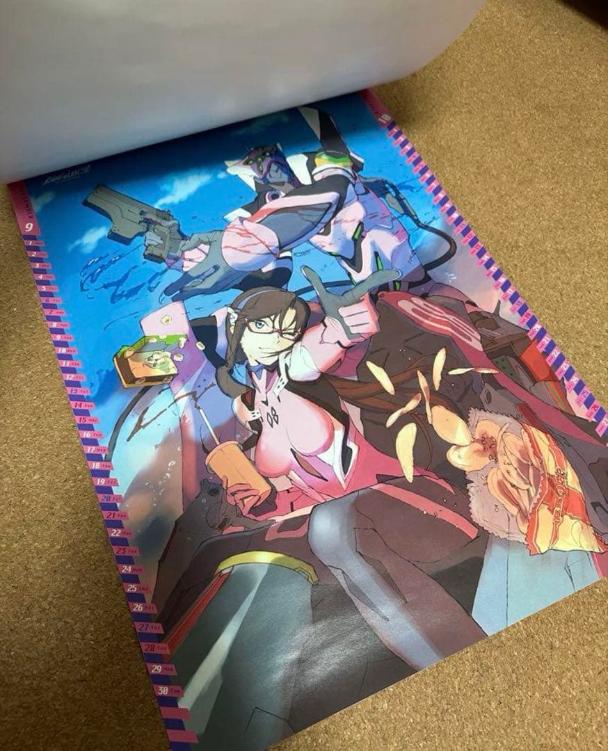 エヴァンゲリオン新劇場版　2014年A2カレンダー　ポスター