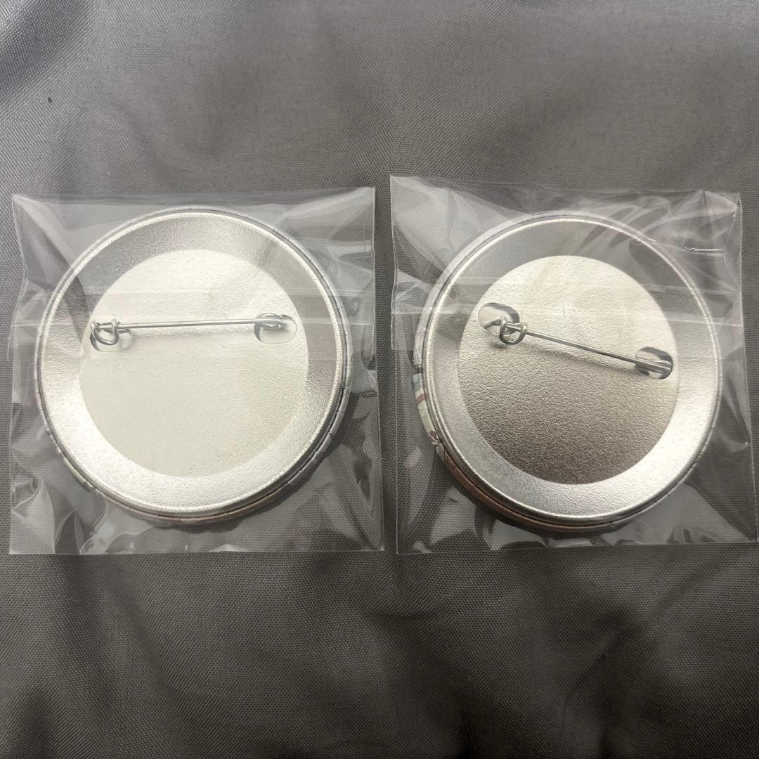 鬼滅の刃 甘露寺蜜璃 伊黒小芭内 幕間画缶バッジ 全集中展