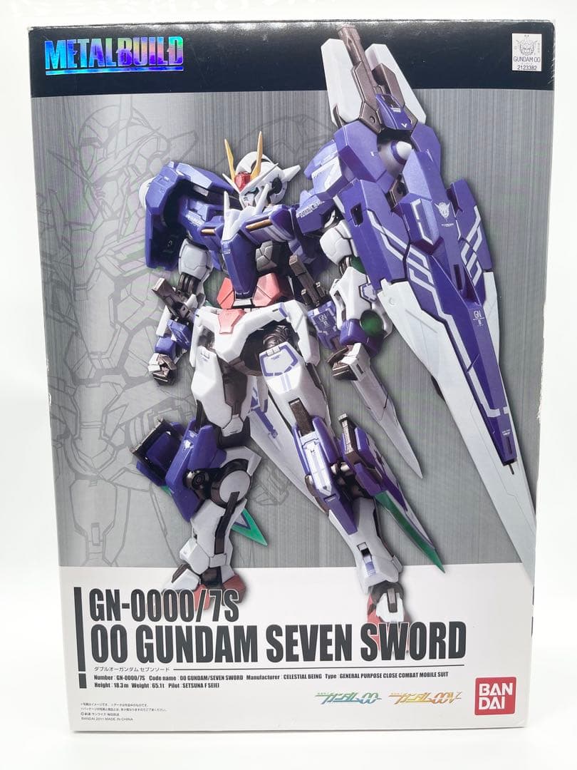 【未使用】L BUILD ダブルオーガンダム セブンソード メタルビルド