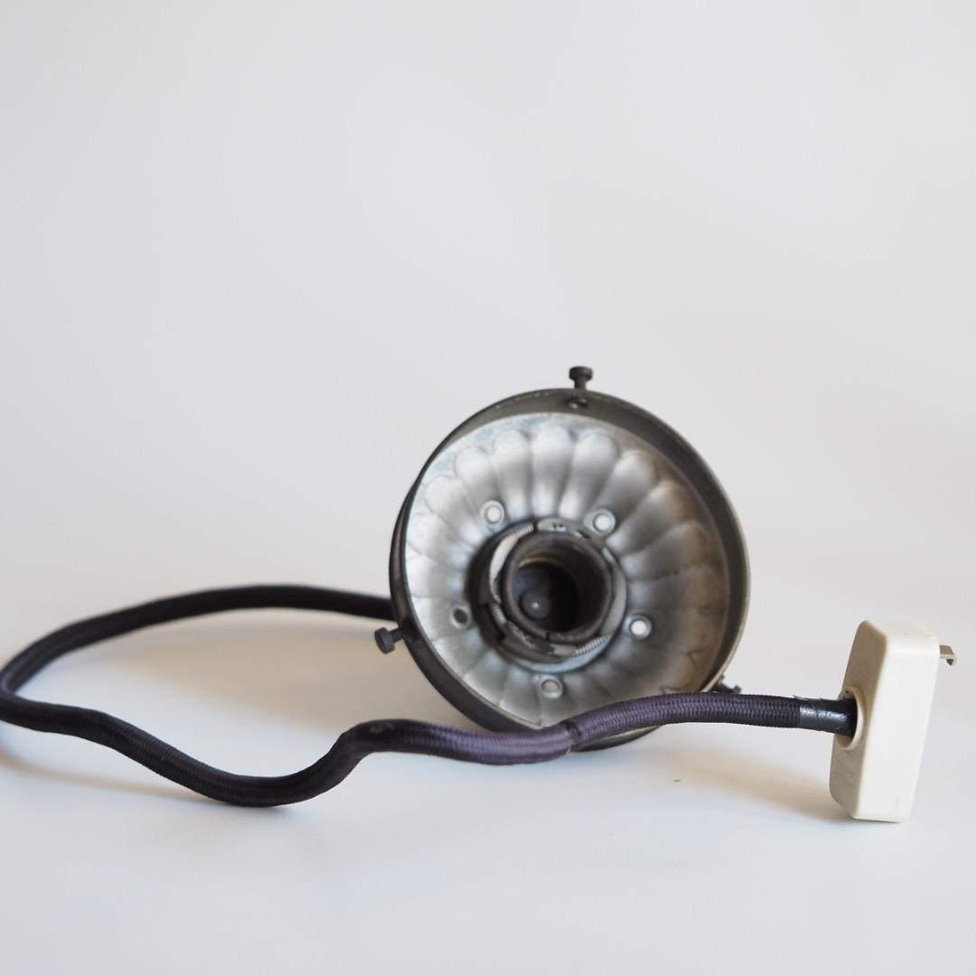 大正ガラス シェードランプ / ヴィンテージ 白 ミルクガラス