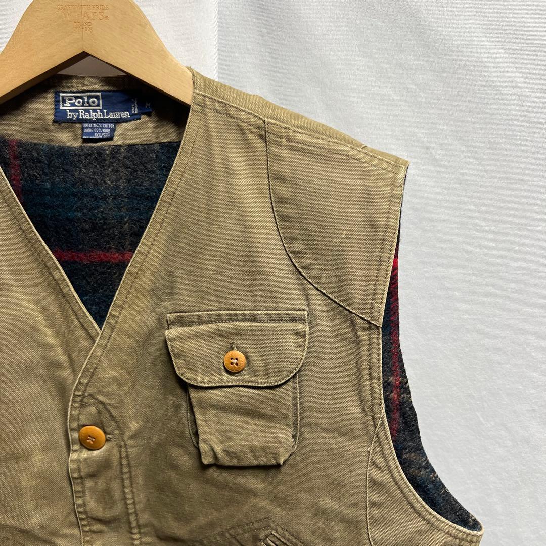 Polo Ralph Lauren コットンダック　ハンティングベスト　M
