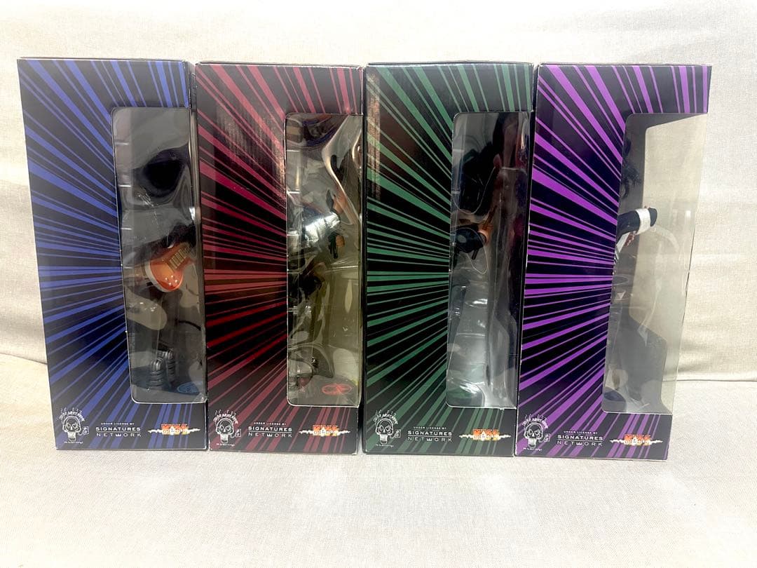 KISSフィギュアセット4体KISS Figures Soundalikes