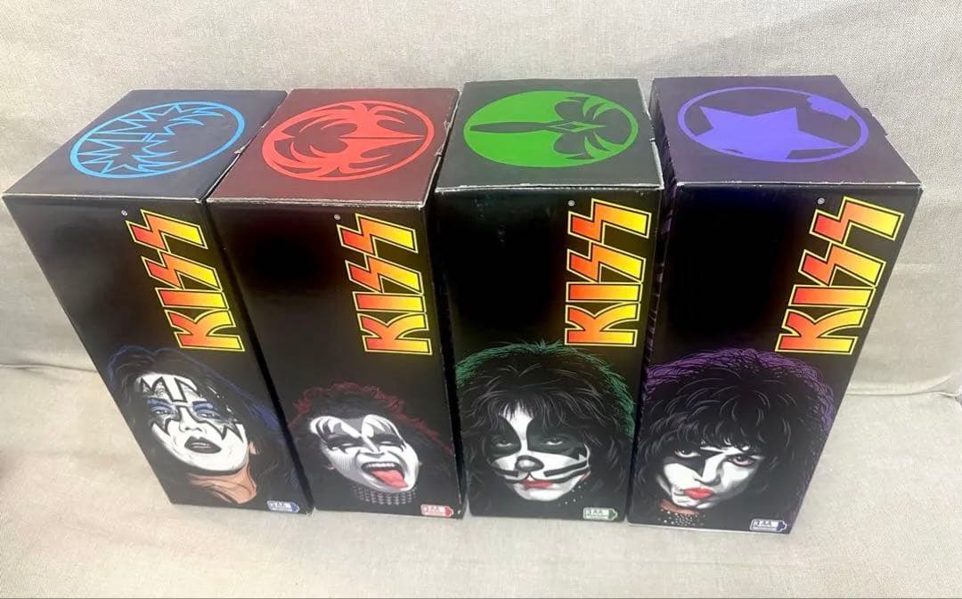KISSフィギュアセット4体KISS Figures Soundalikes