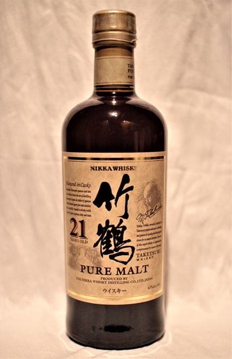 竹鶴21年 ピュアモルト　700ml　新品　未開栓