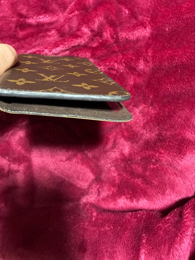 ルイヴィトン　モノグラム　iPhoneケース　フォリオ　正規品