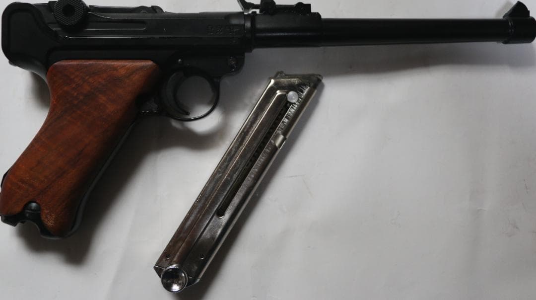 ハートフォード ABS樹脂製モデルガン ルガー Ｐ０８　８インチモデル 　未発火