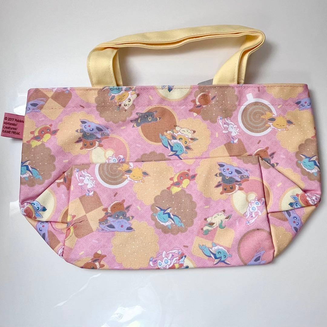 ポケモンセンター ミニトートバッグ くったりピカチュウ イーブイ ポッチャマ