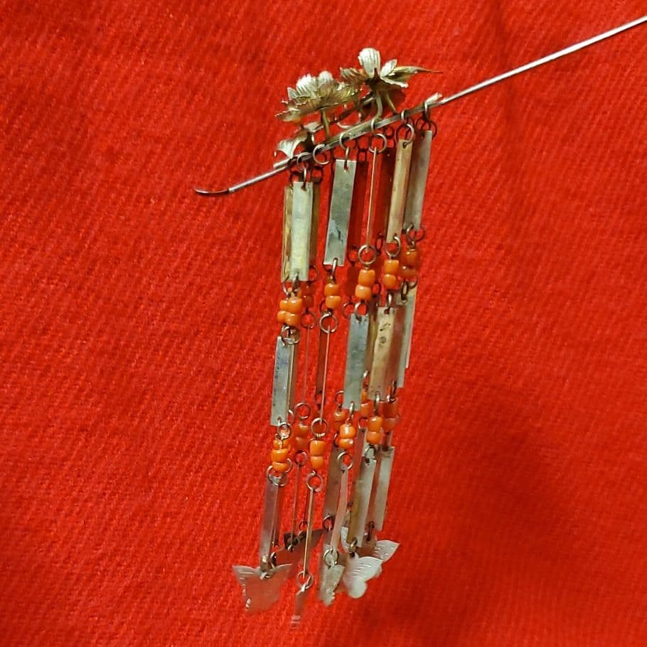 希少！レア！大振りビラ簪