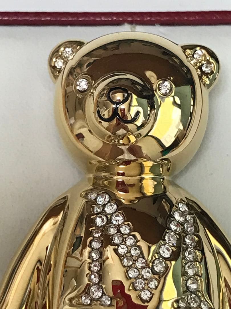 MaxMara ゴールド クマ ブローチ　I.1362