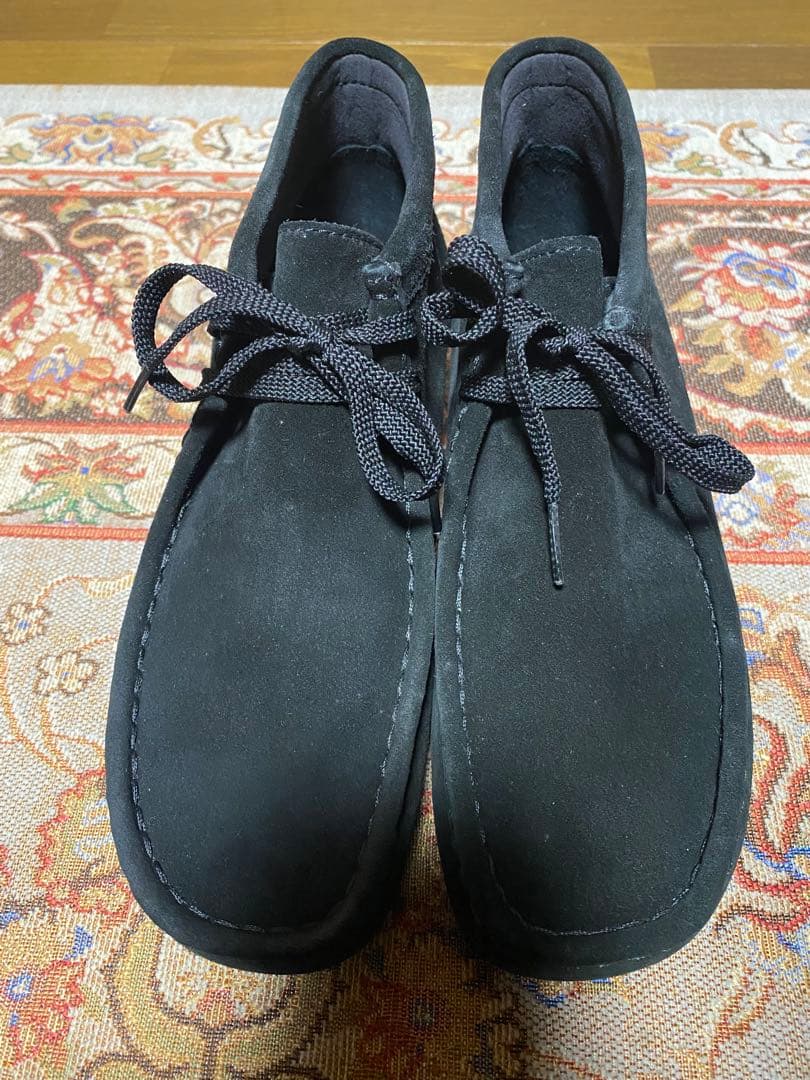 Clarks ワラビー ブラック