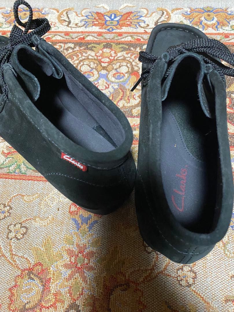Clarks ワラビー ブラック