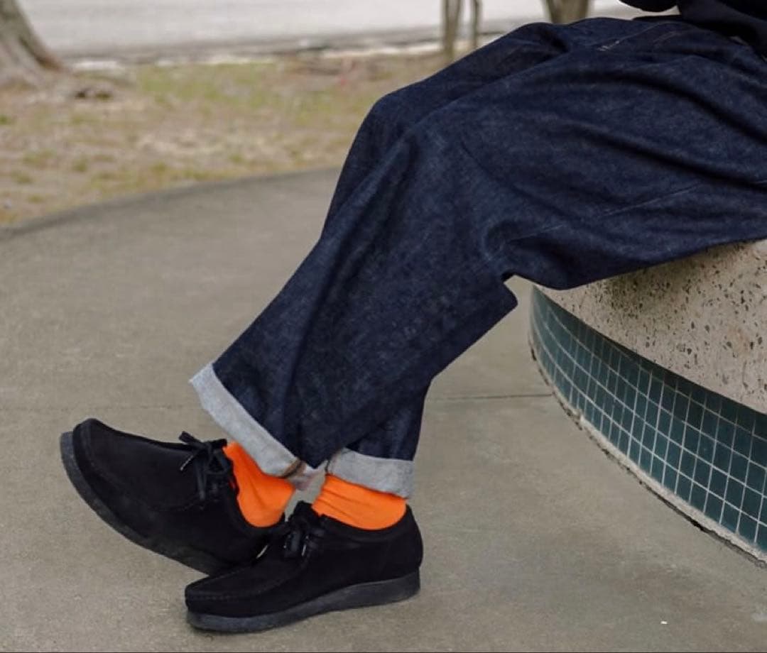 Clarks ワラビー ブラック