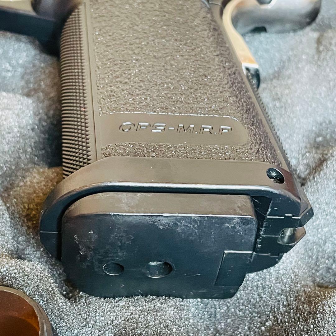 東京マルイ ガスブローバック ハイキャパカスタム デュアルステンレス　ガスガン