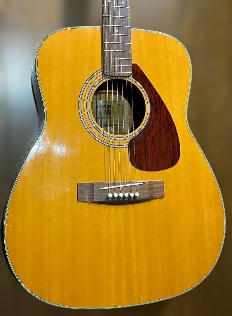 ジャパンビンテージ超激鳴り　ヤマハ FG240 Gグリーンラベル　.試聴動画有