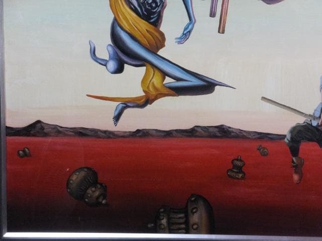 千田哲也『MONSTER SWEEPER type-LOAD』油彩 0603P