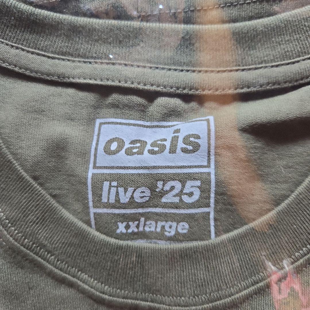 Oasis live '25 Tシャツ XXL オリーブ