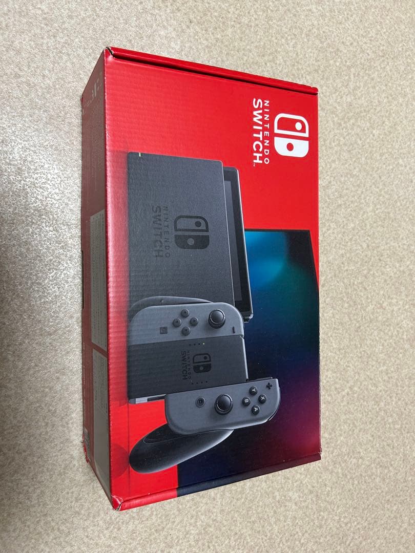 (値下げ・美品・動作確認済)Nintendo Switch 本体 一式　グレー