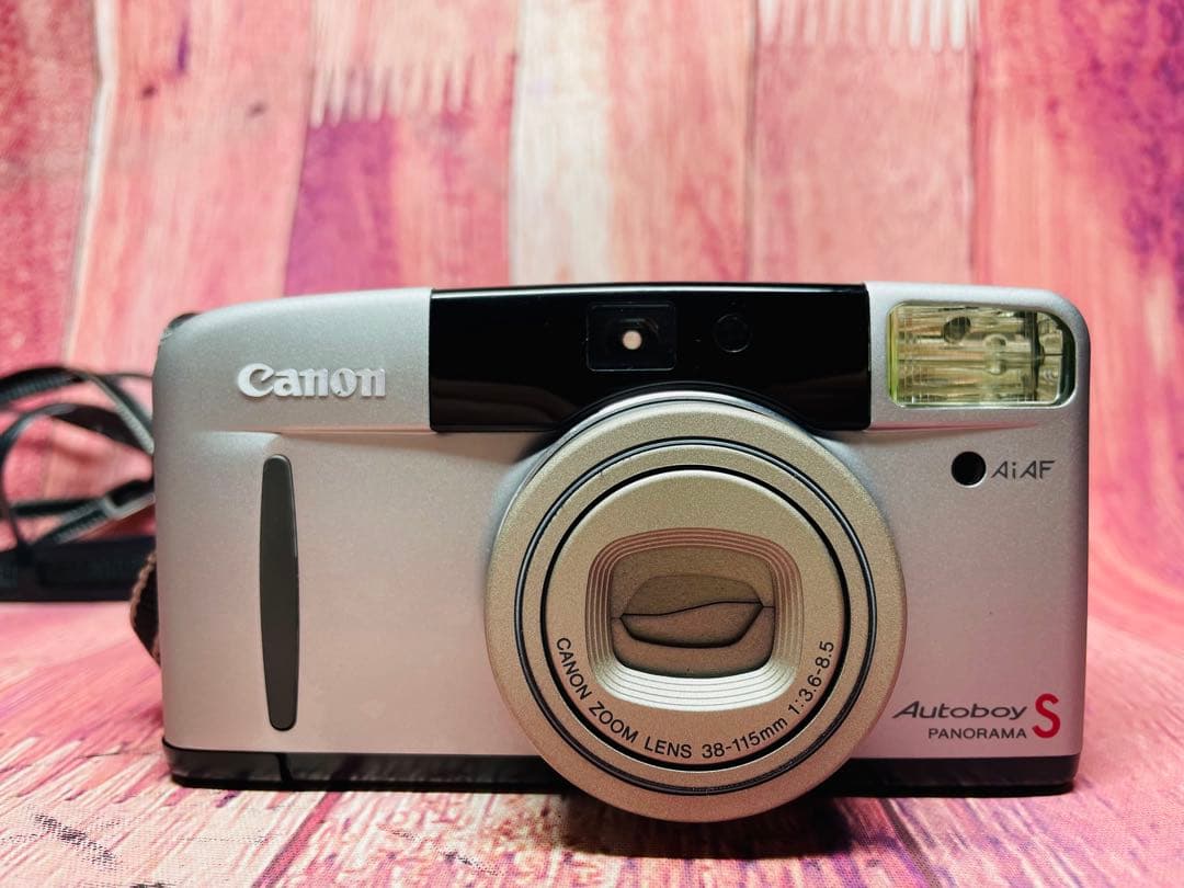 ケース付き Canon キャノン Autoboy S コンパクトフィルムカメラ