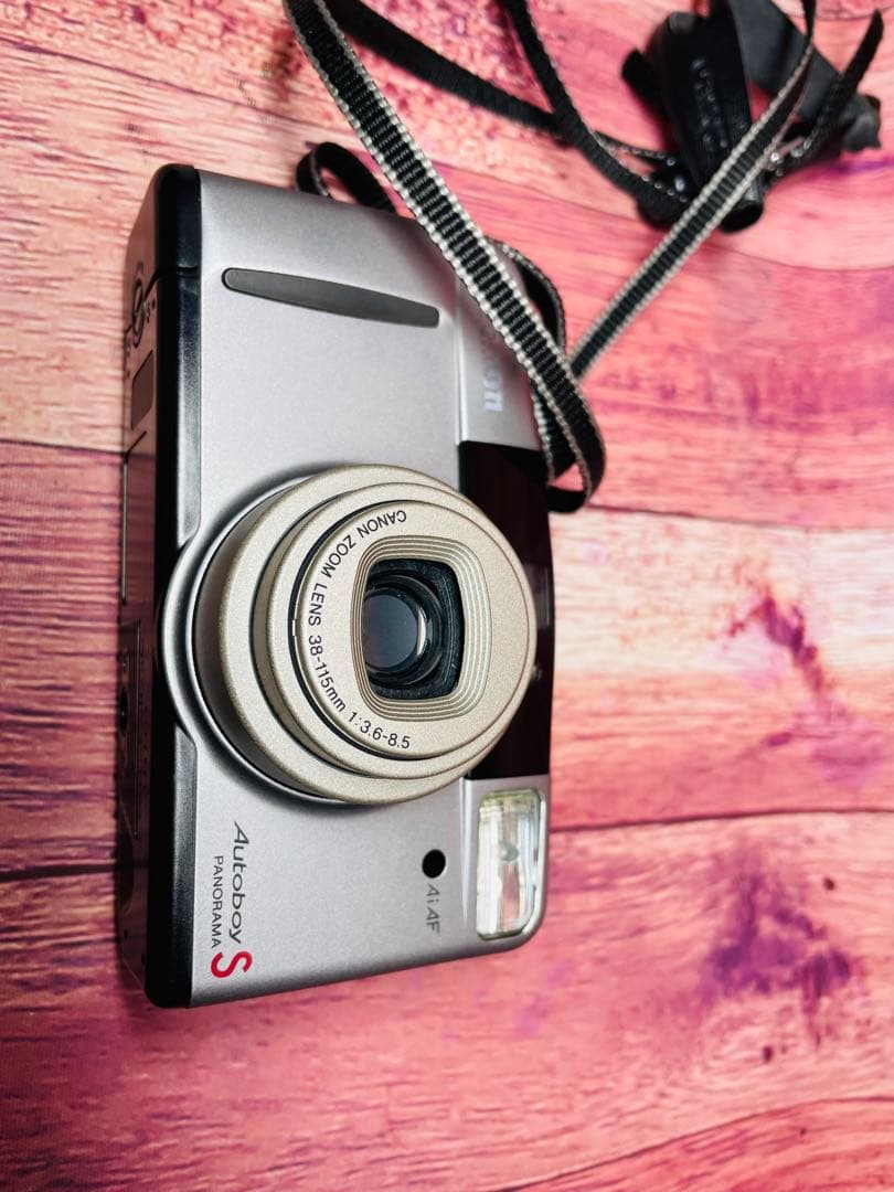 ケース付き Canon キャノン Autoboy S コンパクトフィルムカメラ