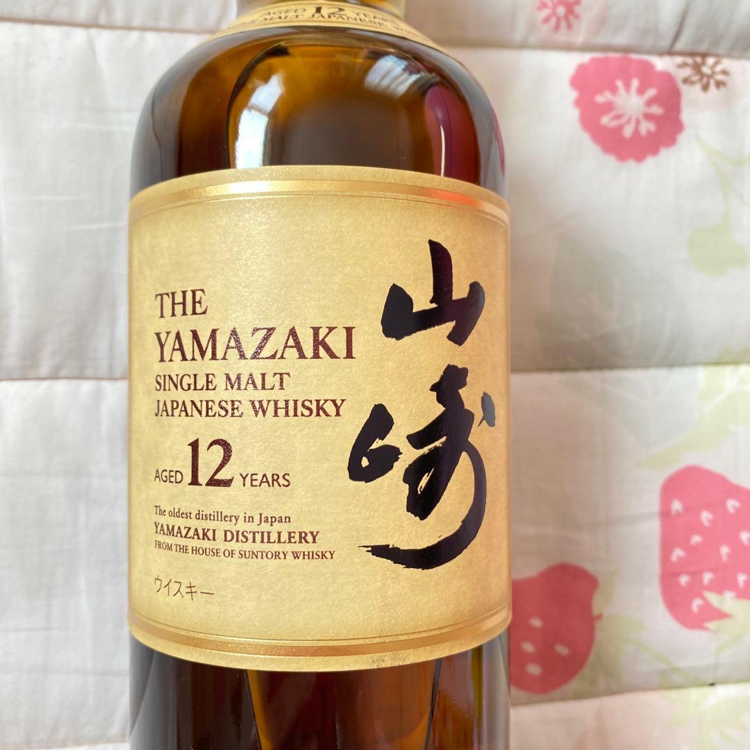 【希少新品未開封】サントリー シングルモルト ウイスキー 山崎12年 700ml